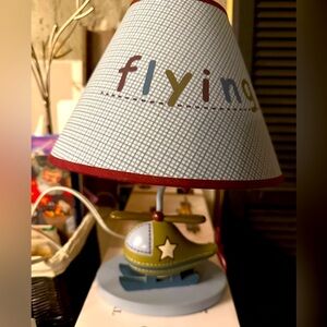 Helicopter-Flying theme lamp
